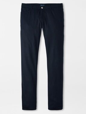 New Peter Millar Men's Dress Pants Crown Collection Wool Navy Blue